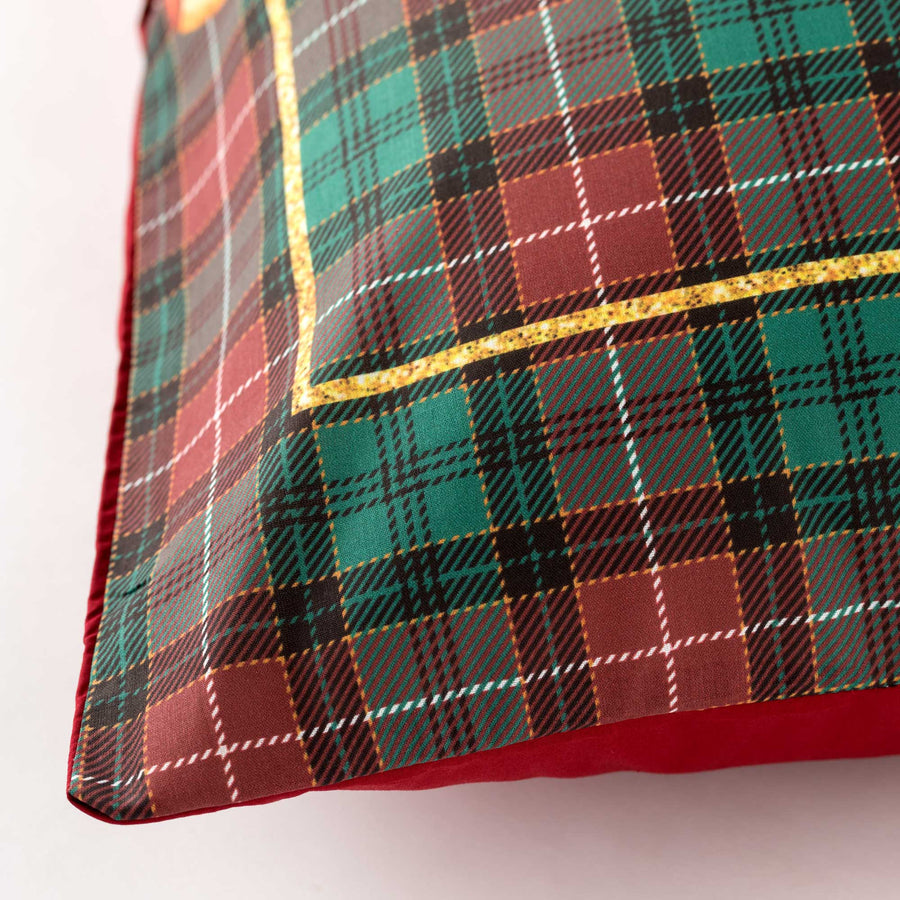 Federe Tartan tale - Federe natalizie in stampa digitale