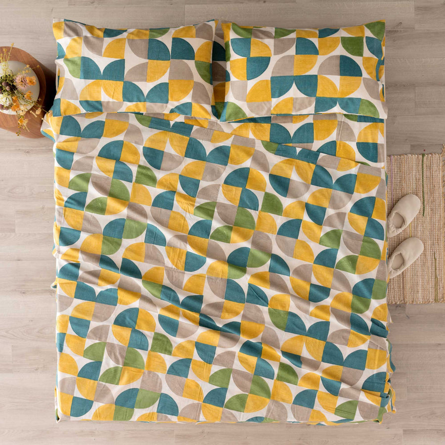 Cassio completo letto - tessile letto - RIVIERA