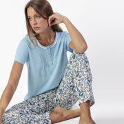 Pigiama donna mezza manica e pantalone lungo - 64042-0