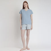 Pigiama mezza manica con short - 63506-0