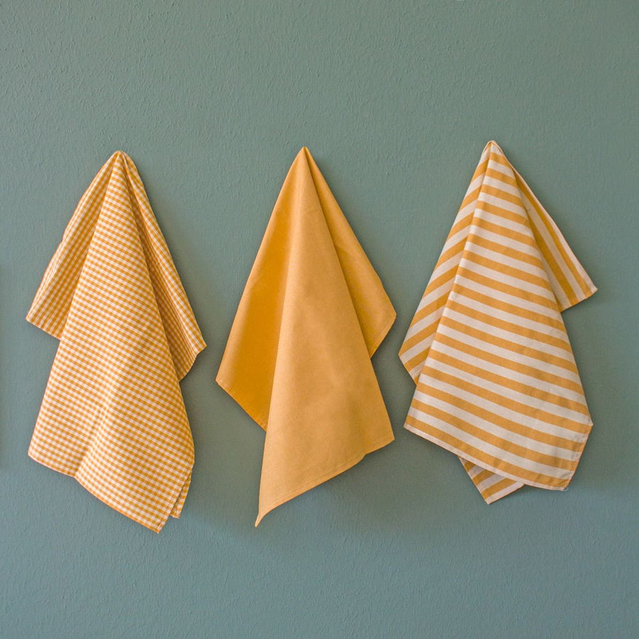 Casale strofinacci - Set da 3 Strofinacci Casale Maestri Cotonieri Home