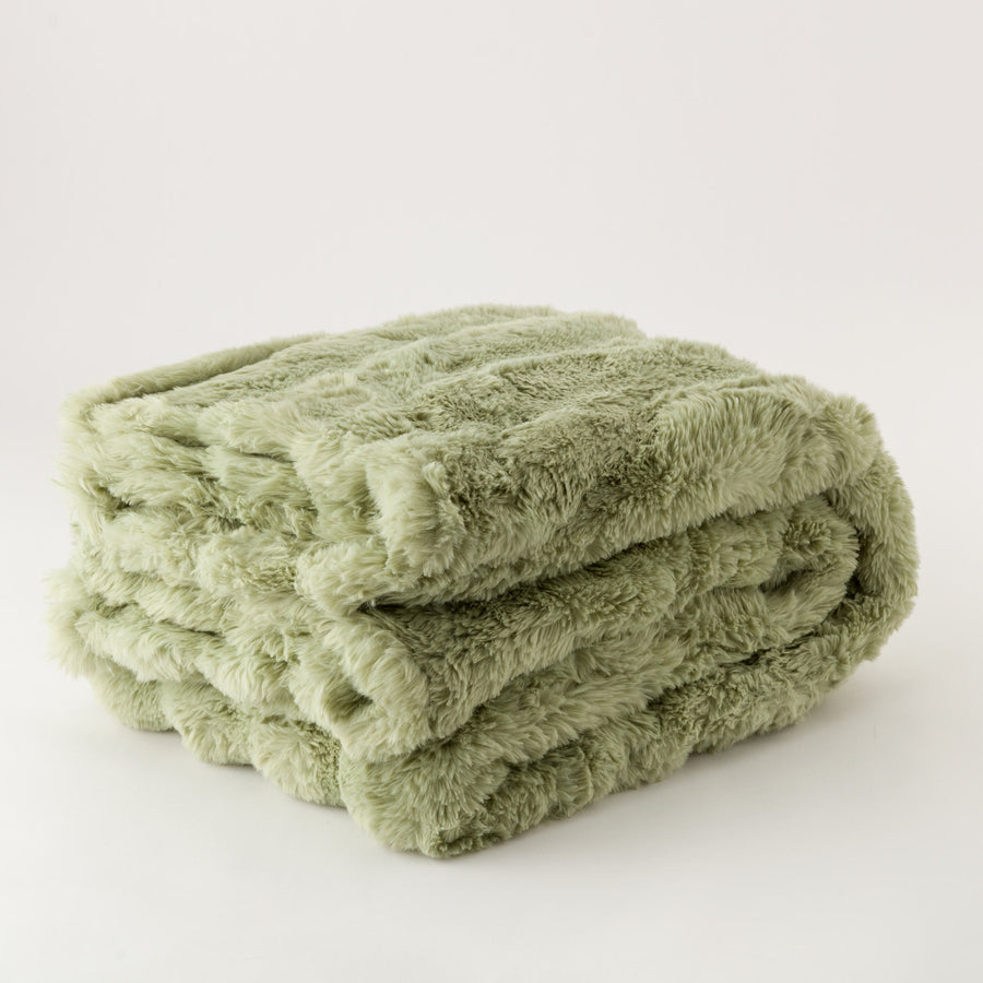 Owen plaid - Plaid In Ecopelliccia Owen