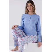 4116L - Pigiama donna serafino