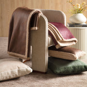Campiglio Plaid 150x190cm in ecopelliccia effetto pelle