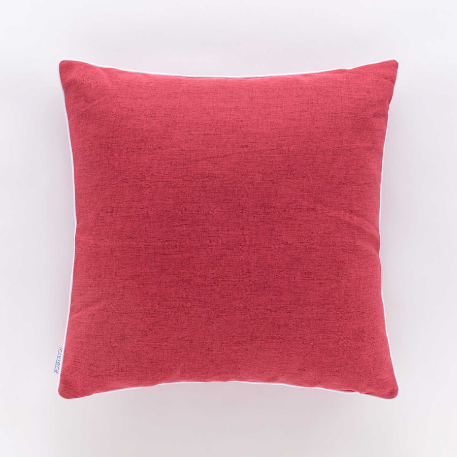 New Pepe Cuscino Arredo 50X50cm con piping a contrasto