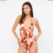 Costume intero fantasia floreale - 2/30409