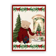 Strofinaccio Scintille - Strofinaccio in cotone con stampa digitale natalizia