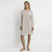 61540-0 - Camicia caldo cotone con fiorellini