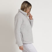 57541-0 - Giacca da donna con zip super borbida in coral
