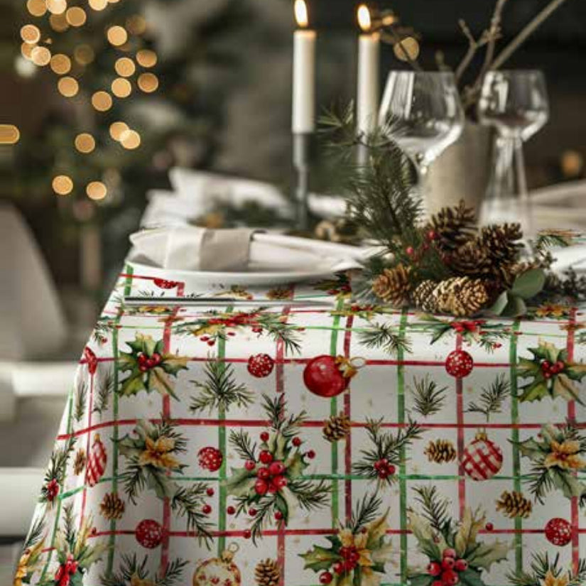 Etoile Tovaglia - Tovaglia in stampa digitale natalizia