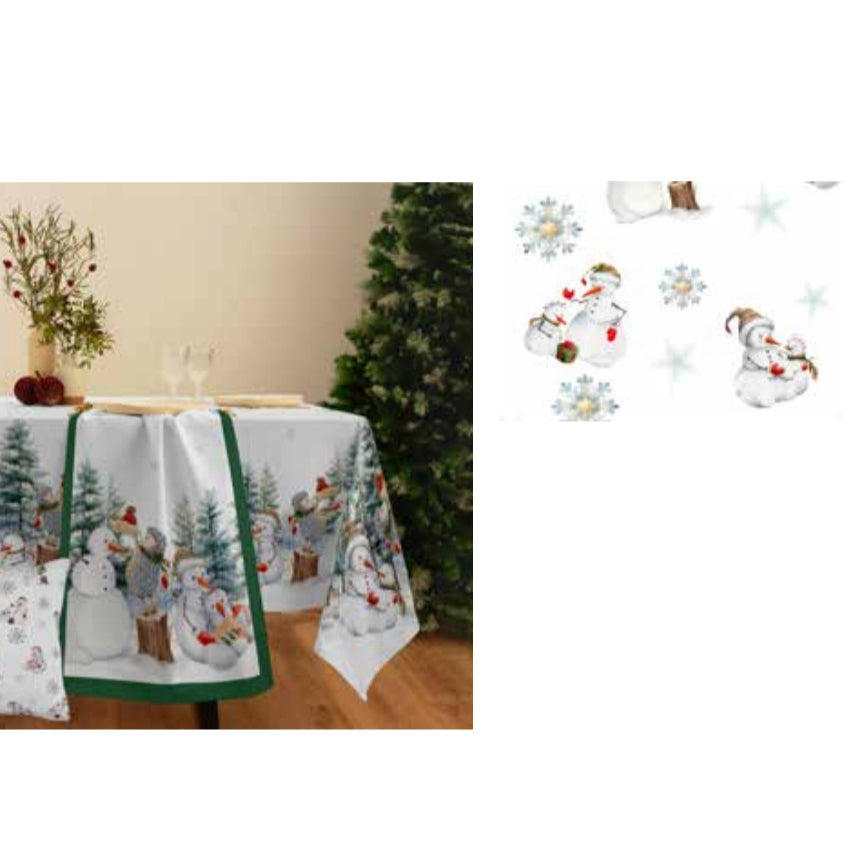 Amici invernali Strofinaccio - Strofinaccio in stampa digitale natalizia