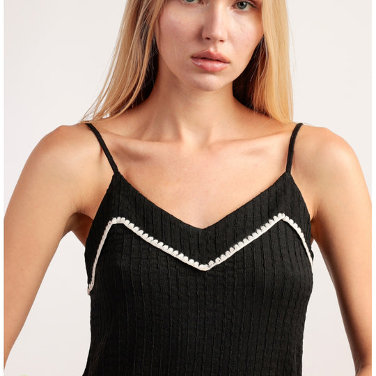 Camicia donna spalla stretta tessuto mussola - 61476-0