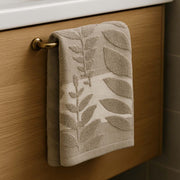 Sela Set asciugamani 1+1 in cotone jacquard