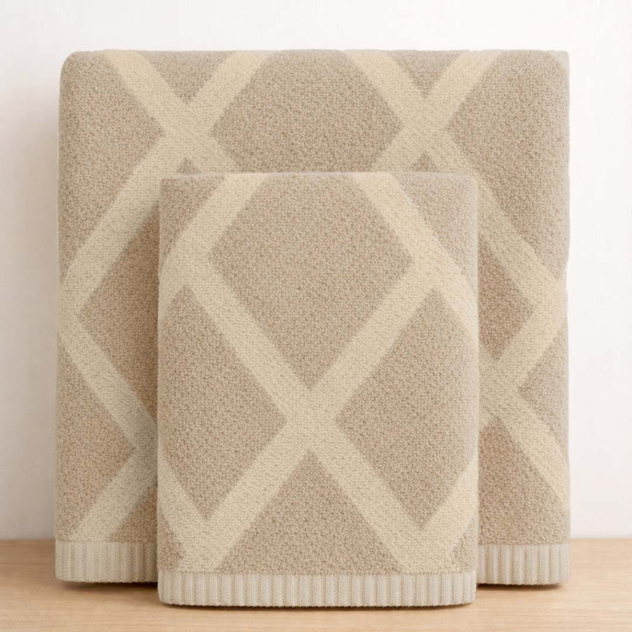 Rendel Set asciugamani 1+1 in cotone jacquard