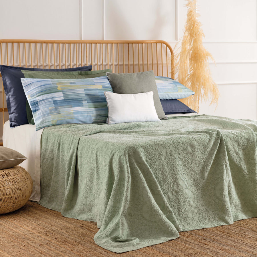 Alba Copriletto in jacquard di cotone Singolo