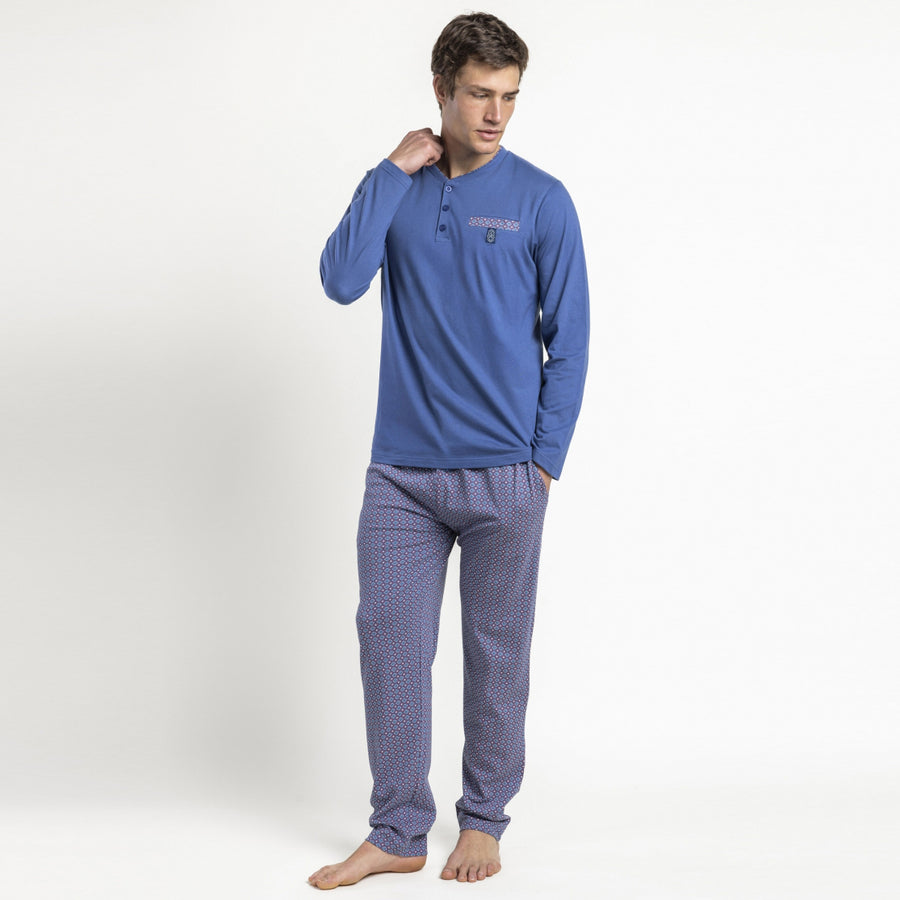 64758-0 - Pigiama manica lunga estivo