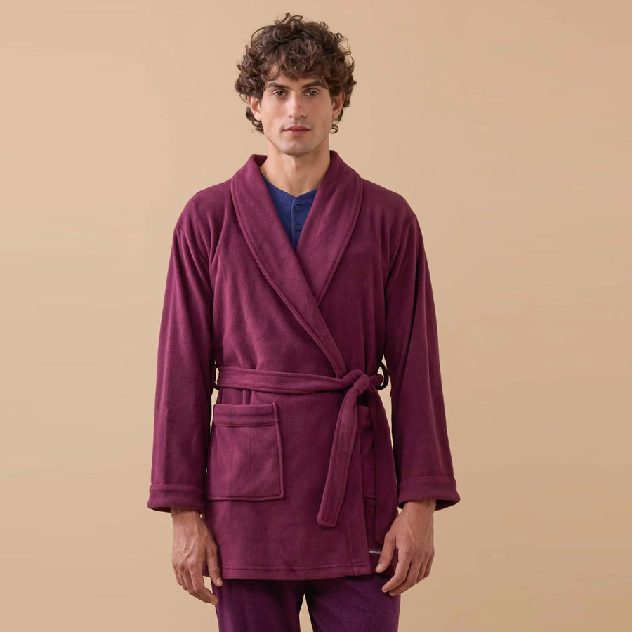 GE3053 - Giacca uomo in micropile tinta unita con tasche