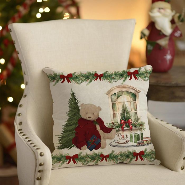 Cuscino Orsi - Cuscino Natalizio Maestri Cotonieri Home Orsi