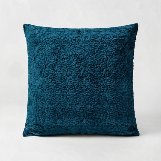 Almura cuscino arredo 50x50cm texturizzato in velluto