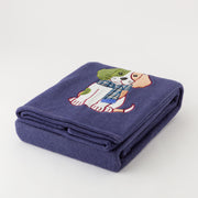 Henry plaid - Plaid Ricamato Animals