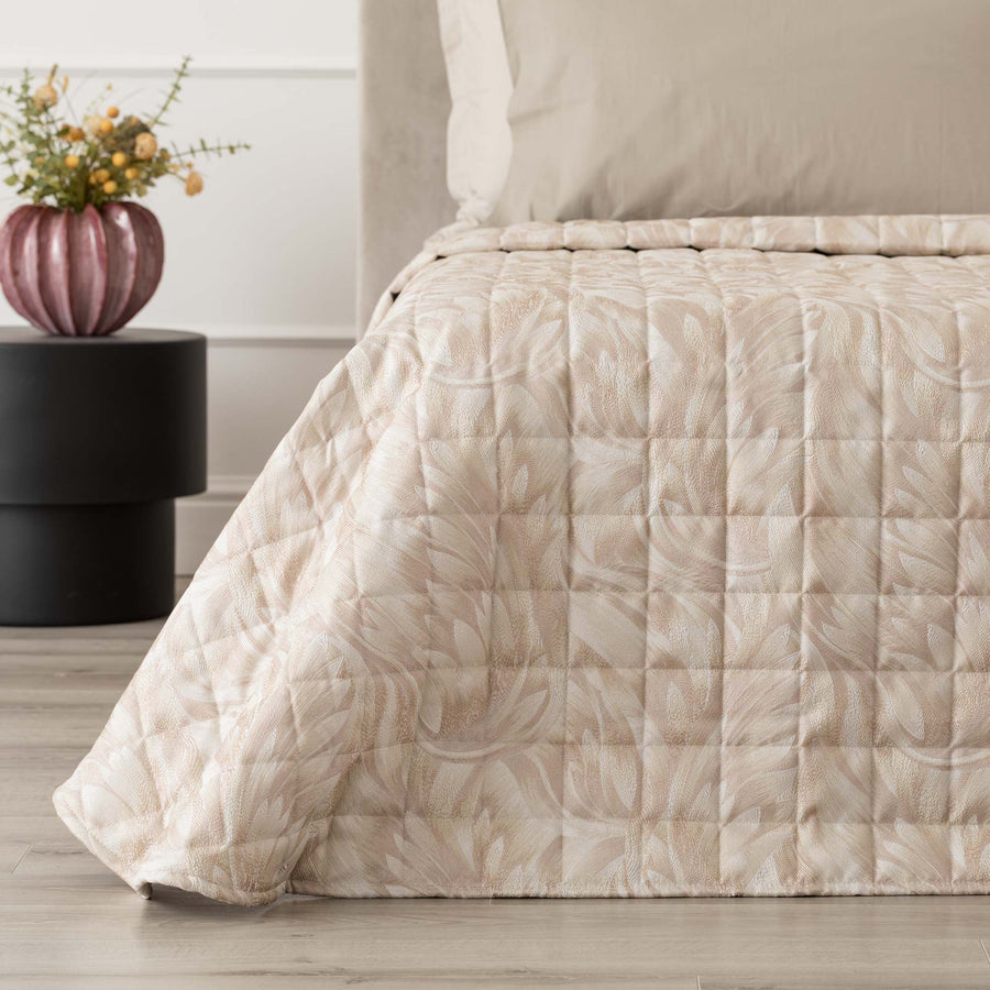 Pliumea Trapuntino Matrimoniale in tessuto jacquard