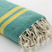 Telo Pareo Jacquard double face con frange - Telo mare Nemo