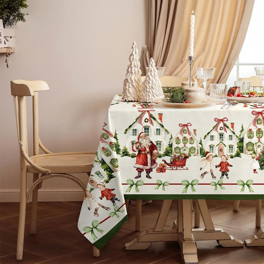 Servizio Cottage - Servizio da tavola in stampa natalizia