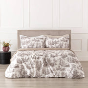 Toile de Jouy Completo letto Matrimoniale in raso 300 fili