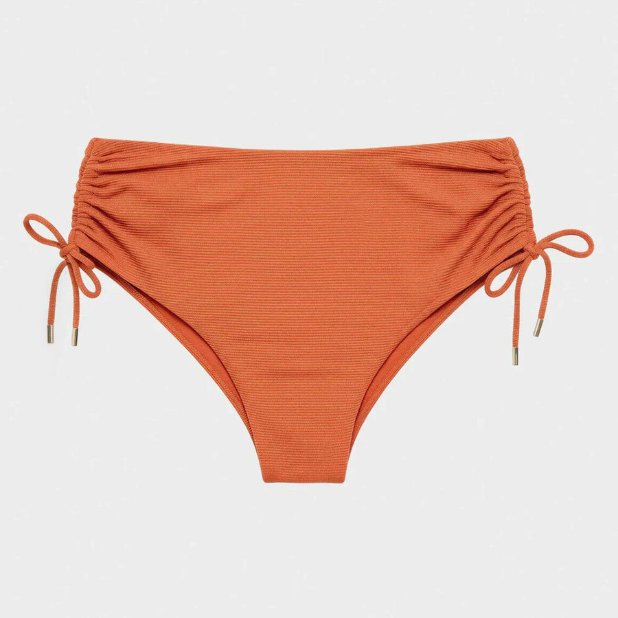 Costume due pezzi con slip vita alta regolabile e reggiseno a fascia - 2/30431