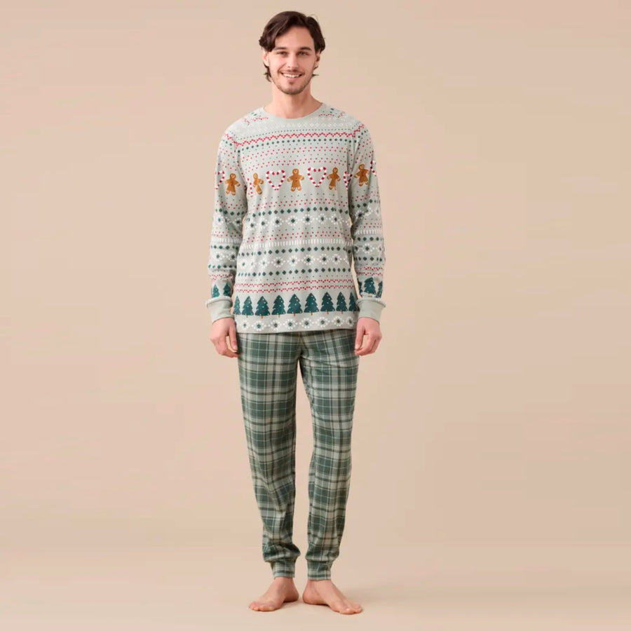 Pigiama uomo caldo cotone - FC3153