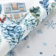 White christmas centrotavola - White christmas centrotavola 90x90cm