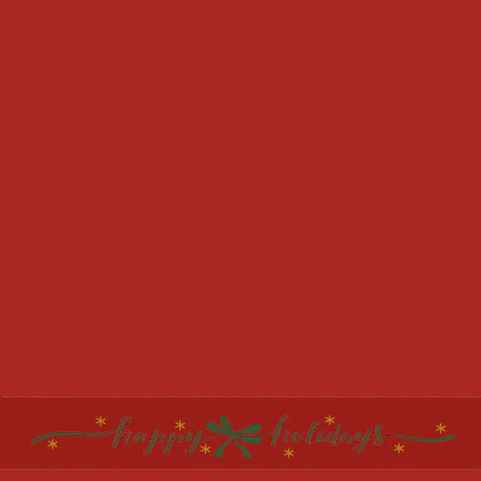 Happy holidays - Set Asciugamani in spugna jacquard natalizio