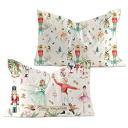 Federe Balletto - Set di 2 Federe Natalizie Digitali Balletto Maestri Cotonieri Home