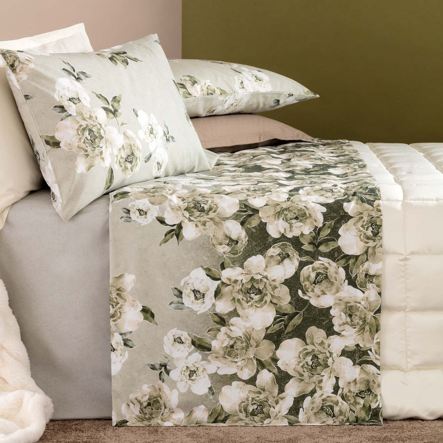 Dania completo letto - Lenzuolo Riviera in cotone Dania