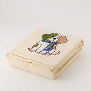 Henry plaid - Plaid Ricamato Animals