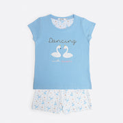 Pigiama bambina mezza manica e short - 63350-0