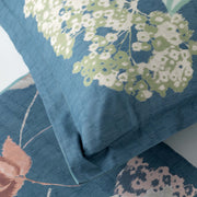 Ikebana completo letto - Completo Lenzuolo Copriletto In Percalle Ikebana