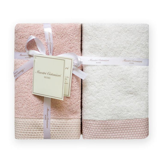 Asciugamani Elisir - Set da 2 Asciugamani E 2 Ospiti Elisir Maestri Cotonieri Home