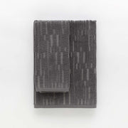 Sorku set 1+1 - Set in spugna jacquard 500gr con disegno a rilievo tinta su tinta