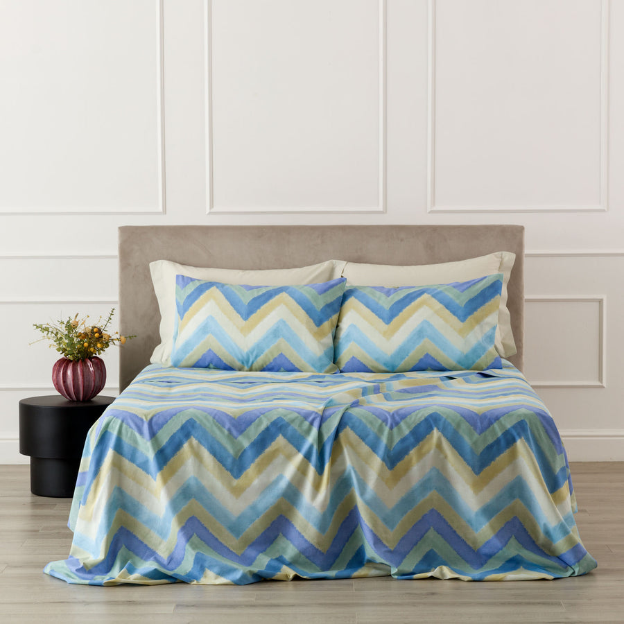 Lenzuolo copriletto Arben Matrimoniale in 100% cotone