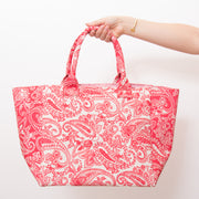 Borsa con chiusura zip con stampa cachemire - TR1506