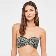 Costume due pezzi con slip vita alta regolabile e reggiseno a fascia - 2/30310