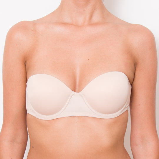 Reggiseno a balconcino con spalline removibili - Fascia Pura