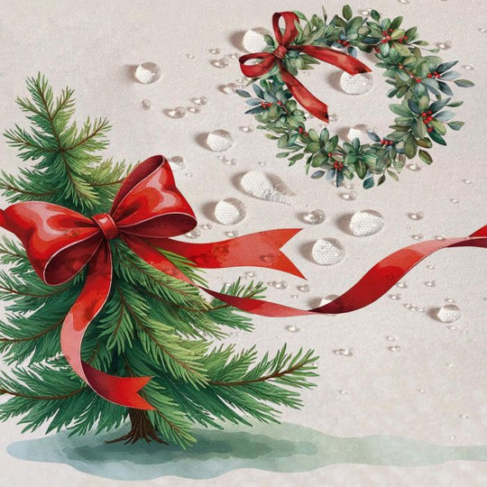 Tovaglia Festone - Tovaglia antimacchia Festone Antica Tessitura Italiana