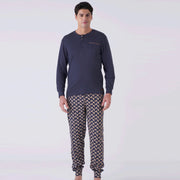 4024L - Pigiama uomo serafino