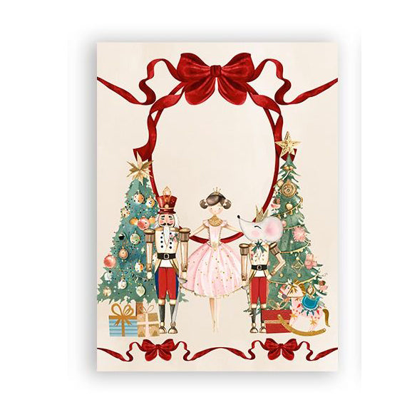 Strofinaccio Scintille - Strofinaccio in cotone con stampa digitale natalizia