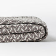 69114-0 - Plaid intrecciato con frange