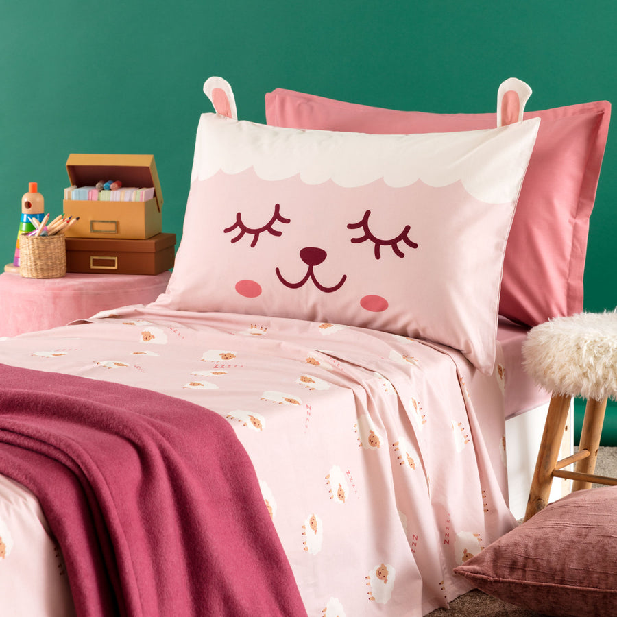 Nina completo letto - Lenzuolo Riviera Copriletto in cotone Percalle Nina