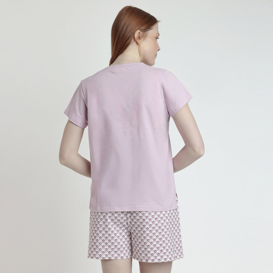 Pigiama mezza manica con short - 63506-0