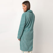 67247-0 - Vestaglia super calda a maniche lunghe color acquamarina